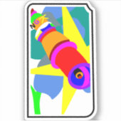 Sticker "NGKFLOWER" (Devant)