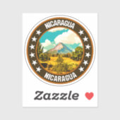 Sticker Nicaragua (Feuille)
