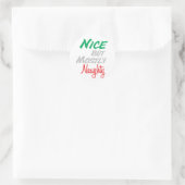 Sticker Nice & Naughty (Sac)