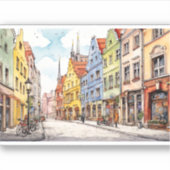 Sticker Nice peint Munich (Devant)