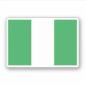 Sticker Nigéria (Devant)