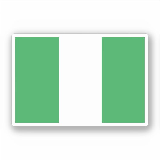 Sticker Nigéria (Devant)