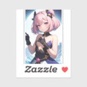 Sticker Nightshade Valkyrie (Feuille)