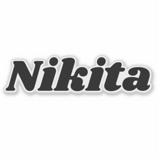 Sticker Nikita (Devant)