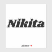 Sticker Nikita (Feuille)