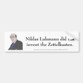Sticker Niklas Luhmann (Devant)