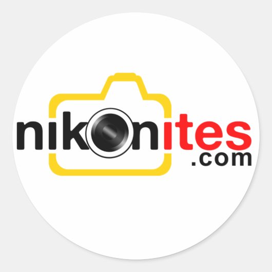 Sticker Nikonites.com (Devant)