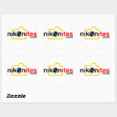 Sticker Nikonites.com (Feuille)
