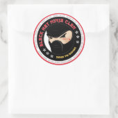 Sticker Ninja Casquette noir (Sac)