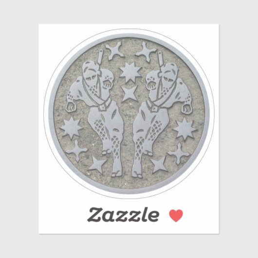 Sticker Ninja Manhole (Feuille)