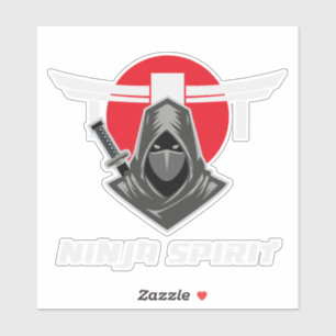 Sticker Ninja Spirit Martial Arts