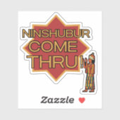 Sticker Ninshubur s'en sort (Feuille)
