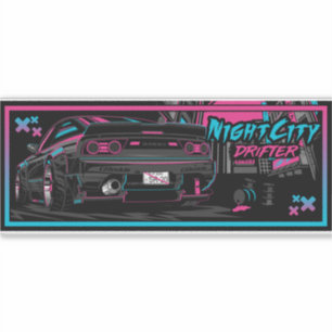 Sticker Nissan 240x s13