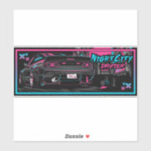 Sticker Nissan 240x s13 (Feuille)