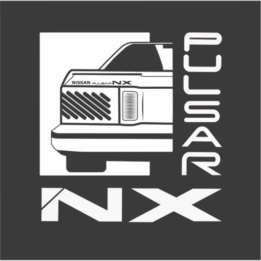 Sticker Nissan Pulsar NX (Devant)