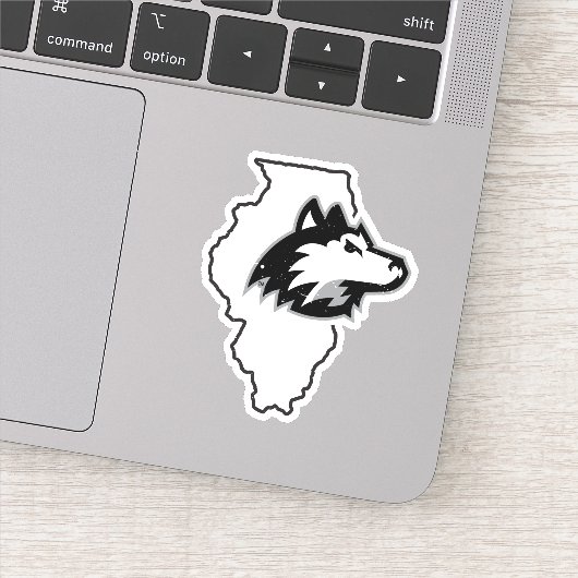 Sticker NIU Huskies State Love (Détail)