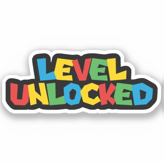 Sticker Niveau déverrouillé (Recto)