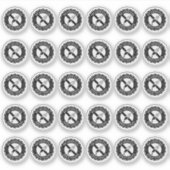 Sticker No Artificial Sweeteners Mini Food Packaging Label (Devant)