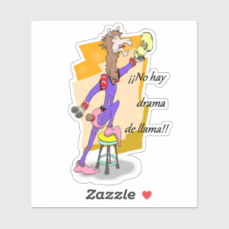 Sticker ¡¡No hay drama de llama! ! 2