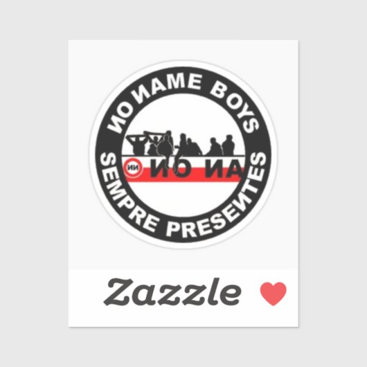 Sticker no name boys (Feuille)