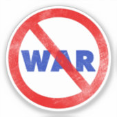 Sticker No War Symbol (Recto)
