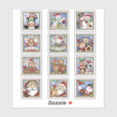 Sticker Noël (Feuille)