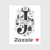 Sticker noël (Feuille)