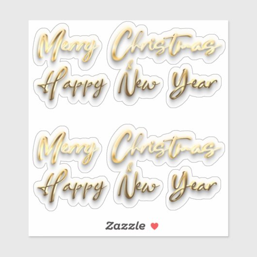 Sticker Noël 14 (Feuille)