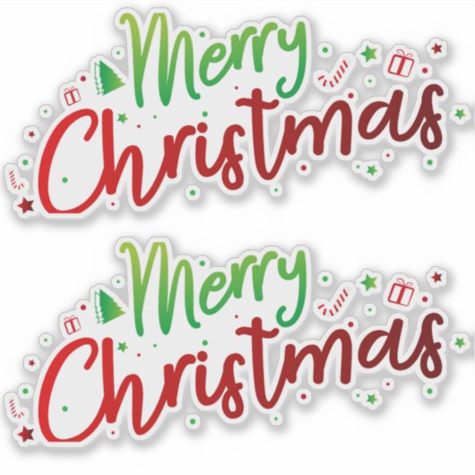 Sticker Noël 16 (Devant)