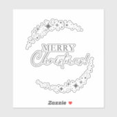 Sticker Noël 5 (Feuille)