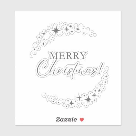 Sticker Noël 5 (Feuille)