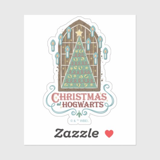 Sticker Noël chez HOGWARTS™ - Graphique de cookies (Feuille)