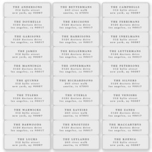 Sticker Noël d'élégance À feuillage persistant enchantée