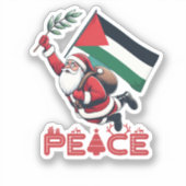 STICKER NOËL EN PAIX (Recto)