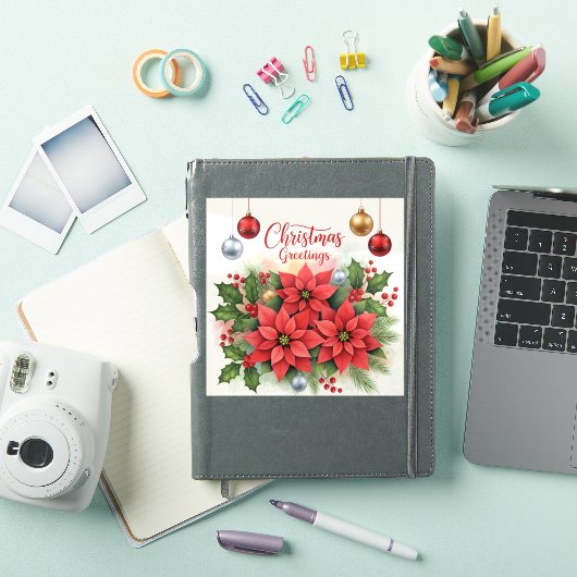 Sticker Noël, Festive, (Couverture iPad)