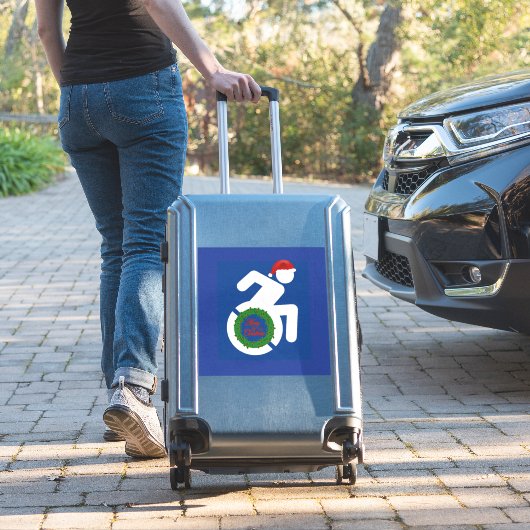 Sticker Noël Handicapé (Valise Insitu)