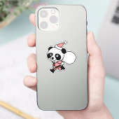 Sticker Noël Panda Santa Claus (Téléphone)