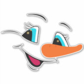 Sticker Noël Snowman Visage personnalisé (Devant)