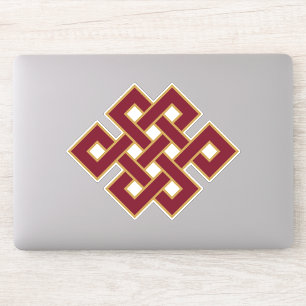 Sticker Nœud infini Symbole bouddhiste