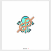 Sticker Noeud marin (Feuille)