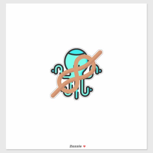 Sticker Noeud marin (Feuille)