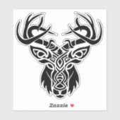 Sticker Noeud nordique celtique (Feuille)