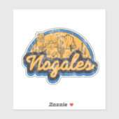 Sticker Nogales, Arizona (Feuille)
