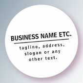 Sticker Noir et blanc polyvalent