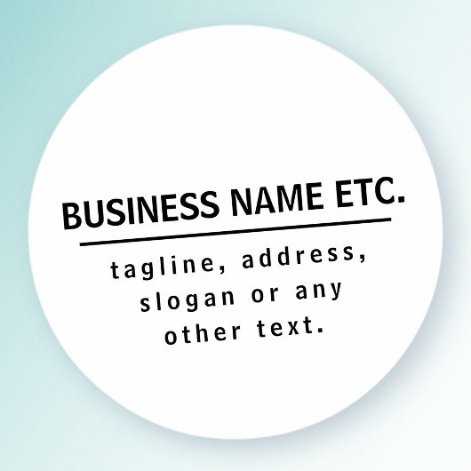 Sticker Noir et blanc polyvalent