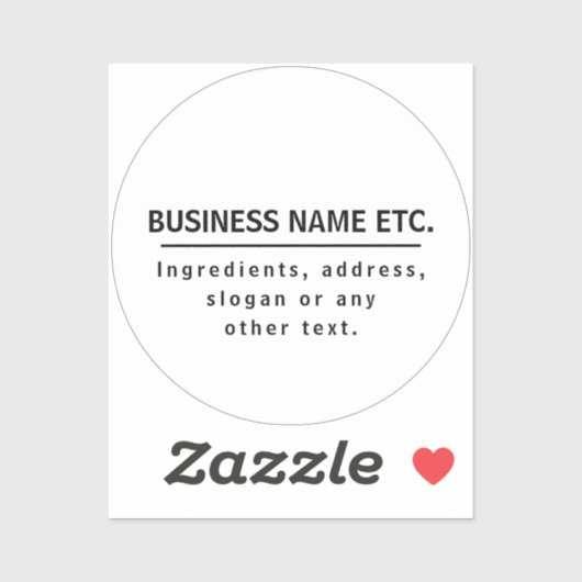 Sticker Noir et clair multifonction transparent (Feuille)