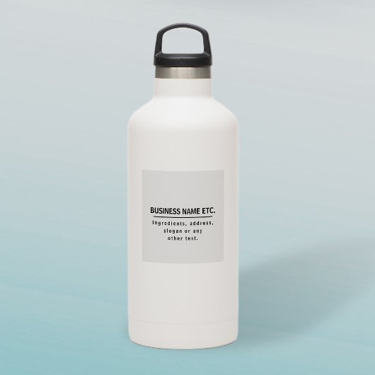 Sticker Noir et clair multifonction transparent