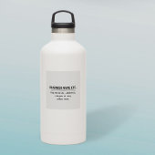 Sticker Noir et clair multifonction transparent