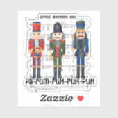 Sticker Noisette de Noël (Feuille)