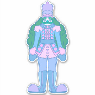 Sticker Noisette de Noël